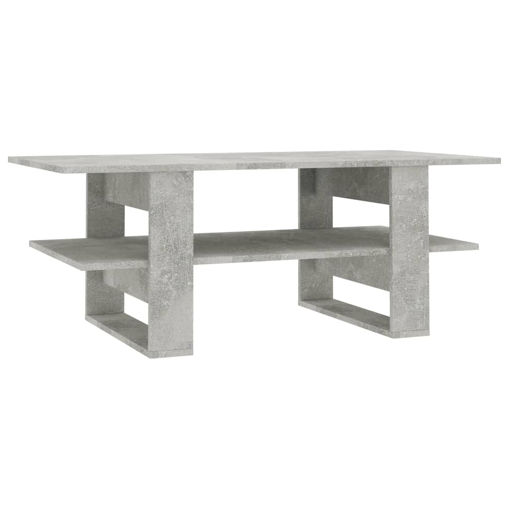 vidaXL Coffee Table Accent End Side Sofa Table with Storage Engineered Wood