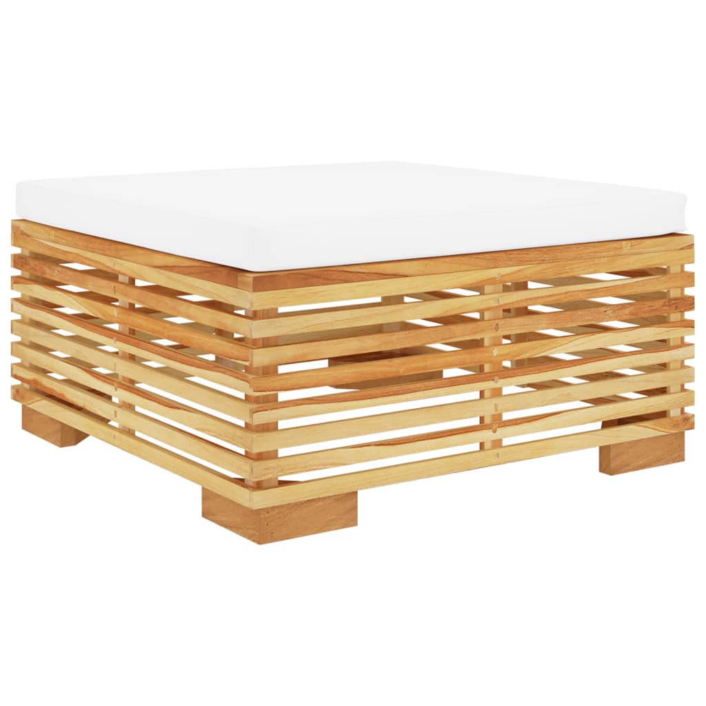 vidaXL 8 Piece Patio Lounge Set with Cushions Solid Wood Teak